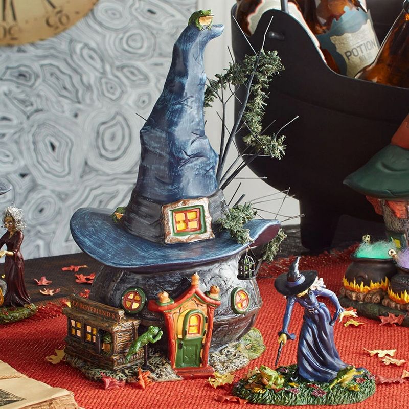 Dept 56 Buildings Toads & Frogs Witchcraft Haunt Halloween  -  Decorative Figurines
