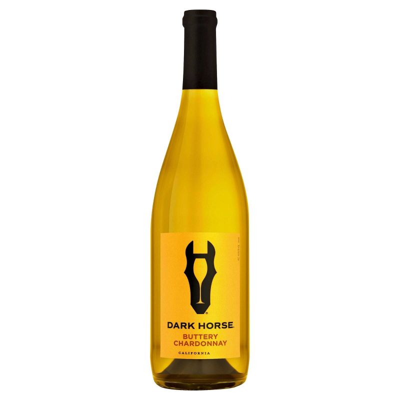 Dark Horse Buttery Chardonnay White Wine - 750ml Bottle