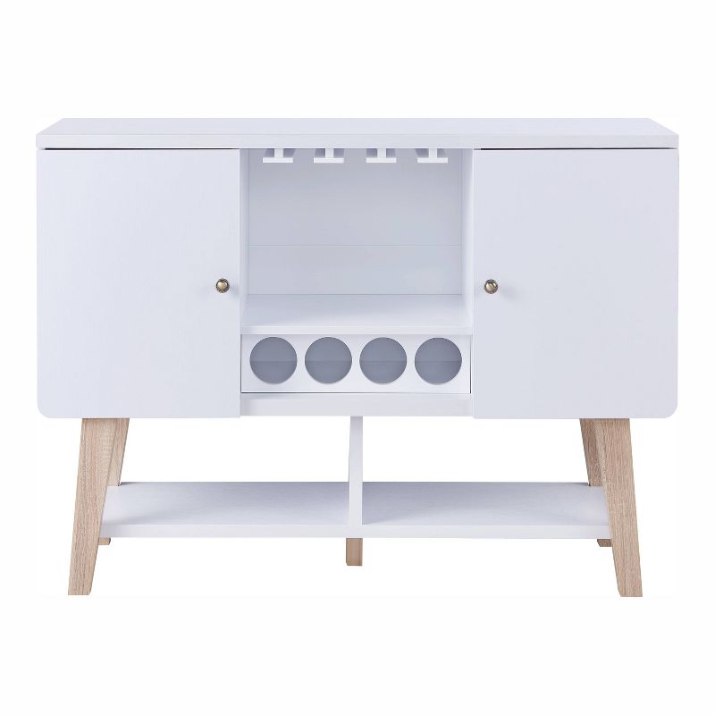 Sfax 4 Bottle Buffet Server White - miBasics
