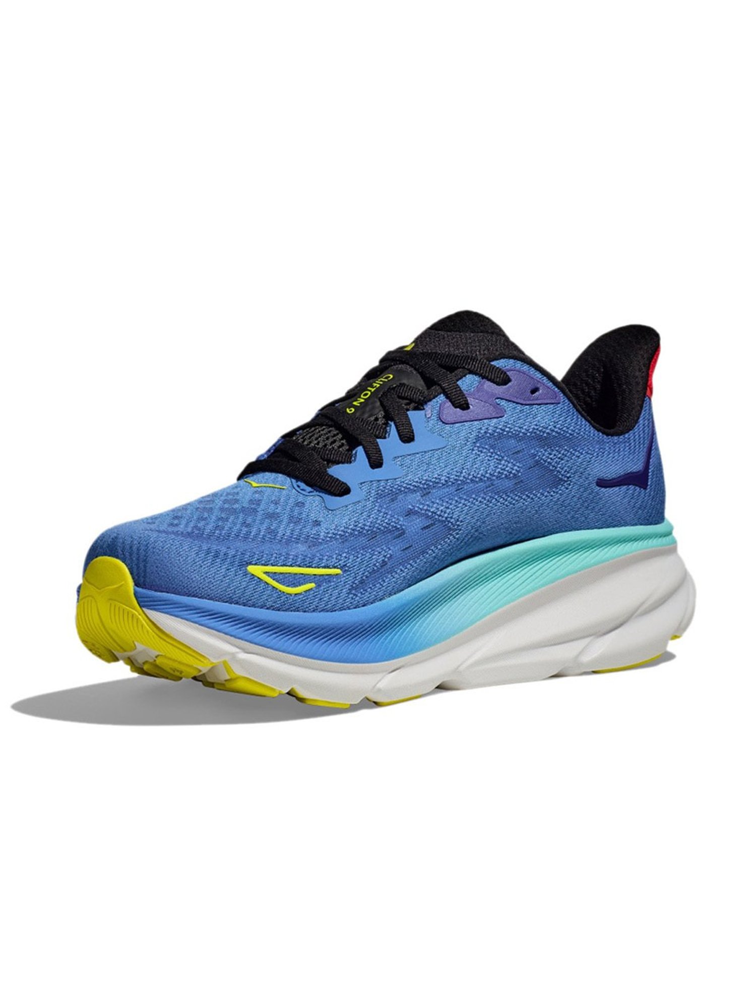 Hoka Men's M CLIFTON 9 Virtual Blue & Cerise Running Shoes