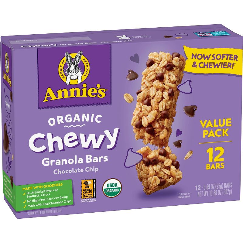 Annie's Chocolate Chip Chewy Value Pack - 10.6oz
