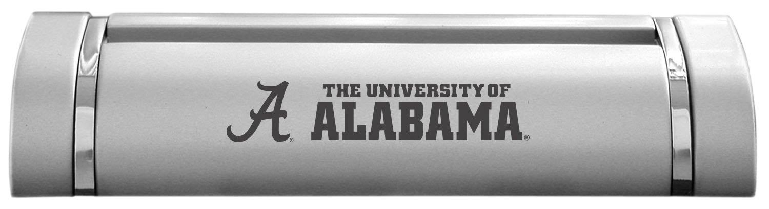 LXG, Inc. University of Alabama-Desk Business Card Holder -Silver