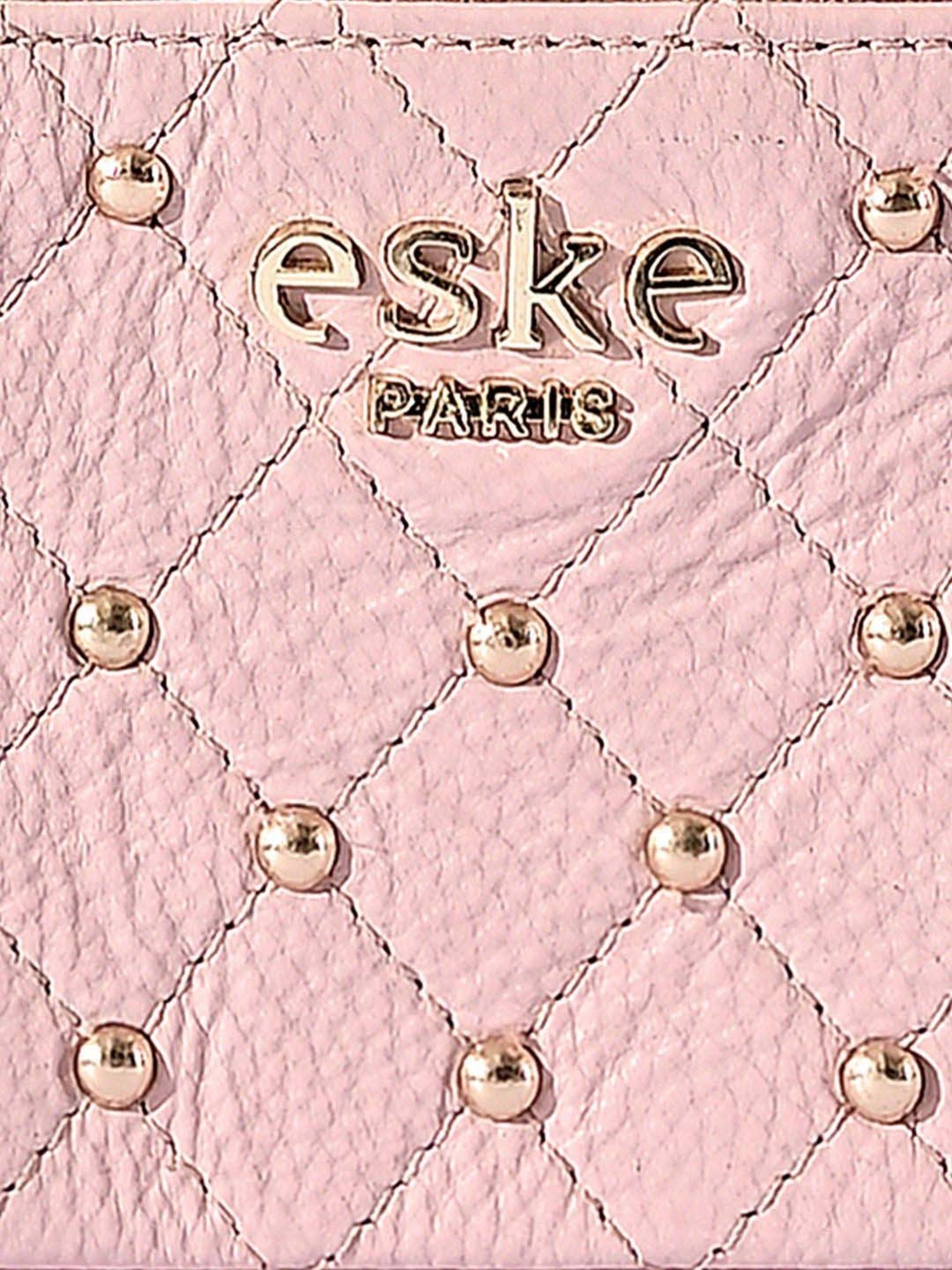 Eske Melba Pink Rivets Wallet for Women