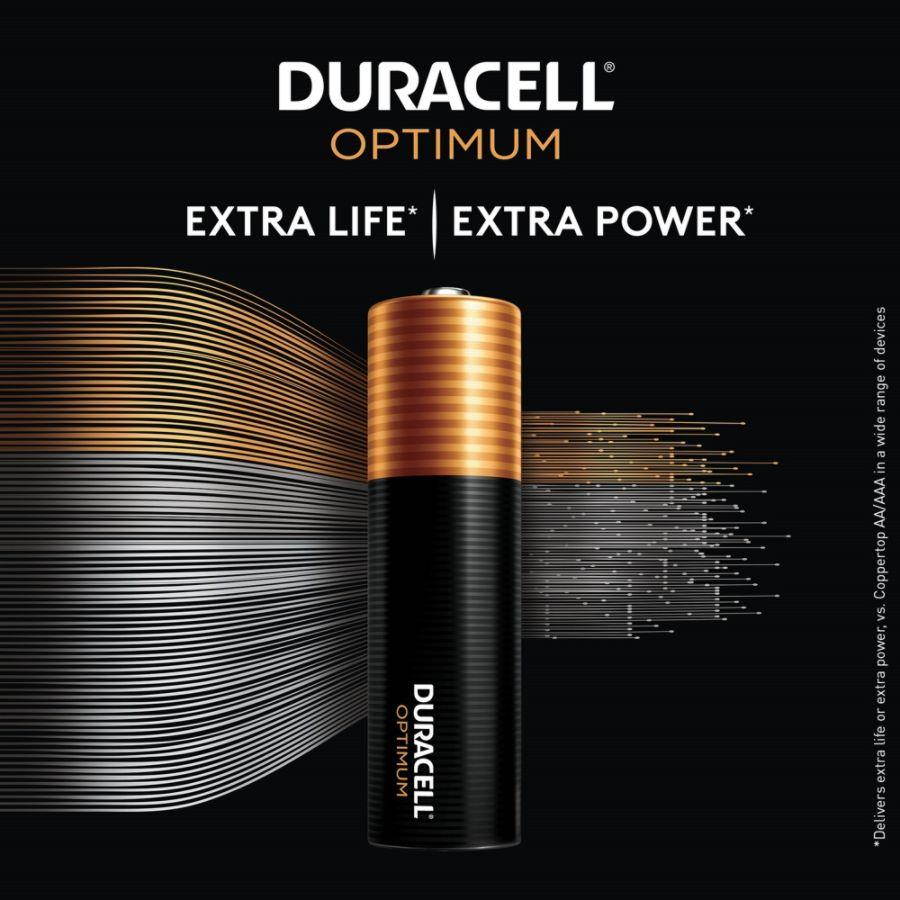 Duracell Optimum Alkaline AA Batteries, 8/Pack OPT1500B8PRT