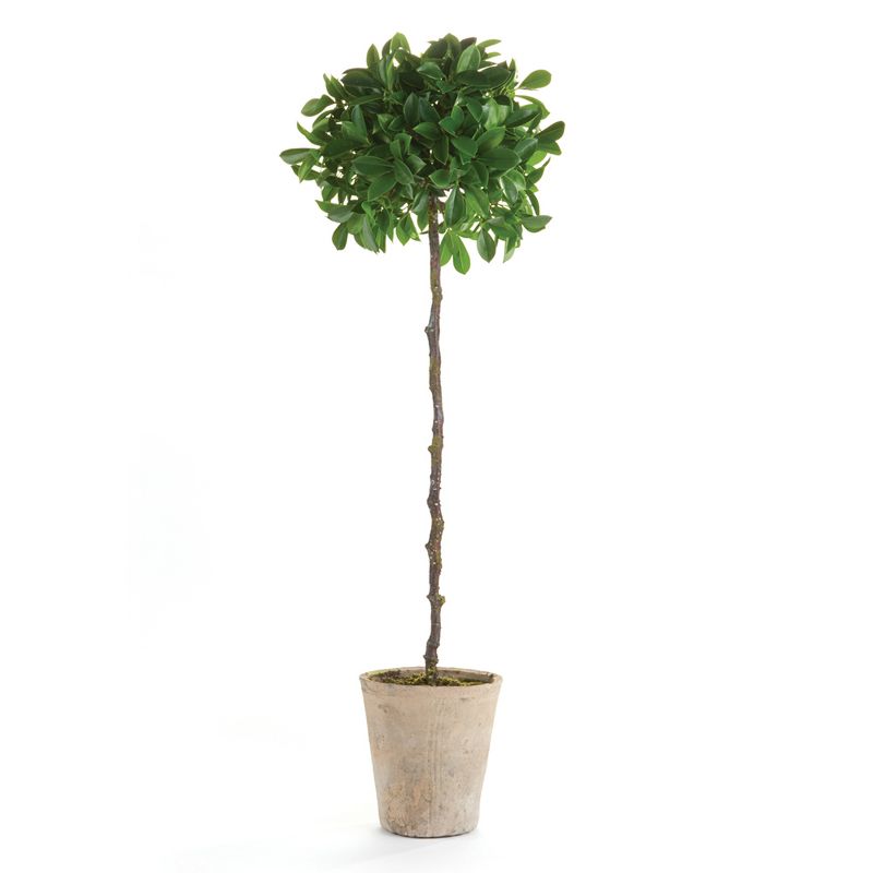 Plum & Post Ficus Topiary Faux (Fake) Potted 35"