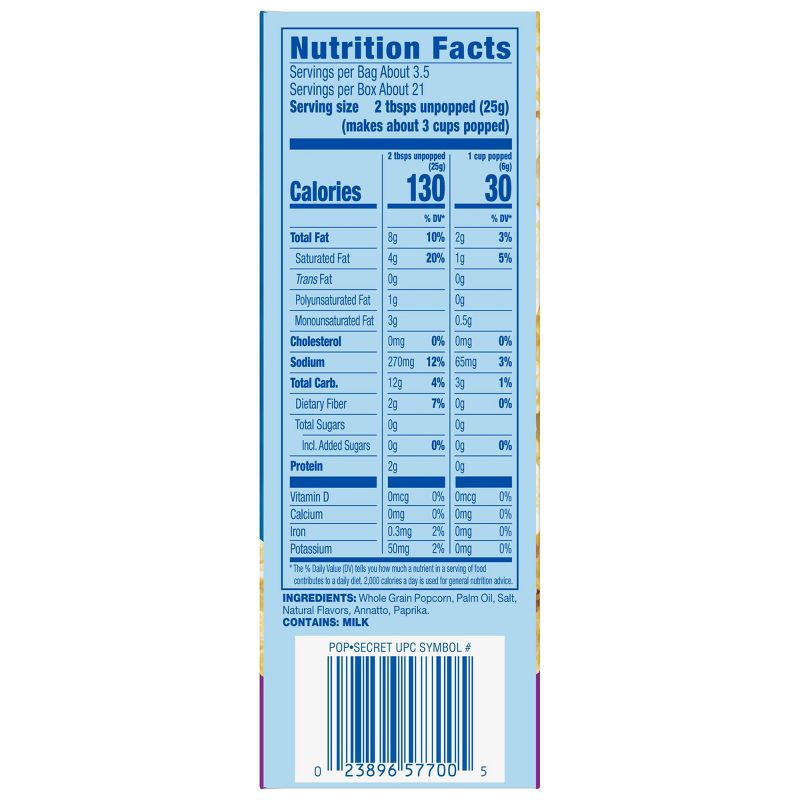 Pop Secret Movie Theater Butter Microwave Popcorn - 6ct