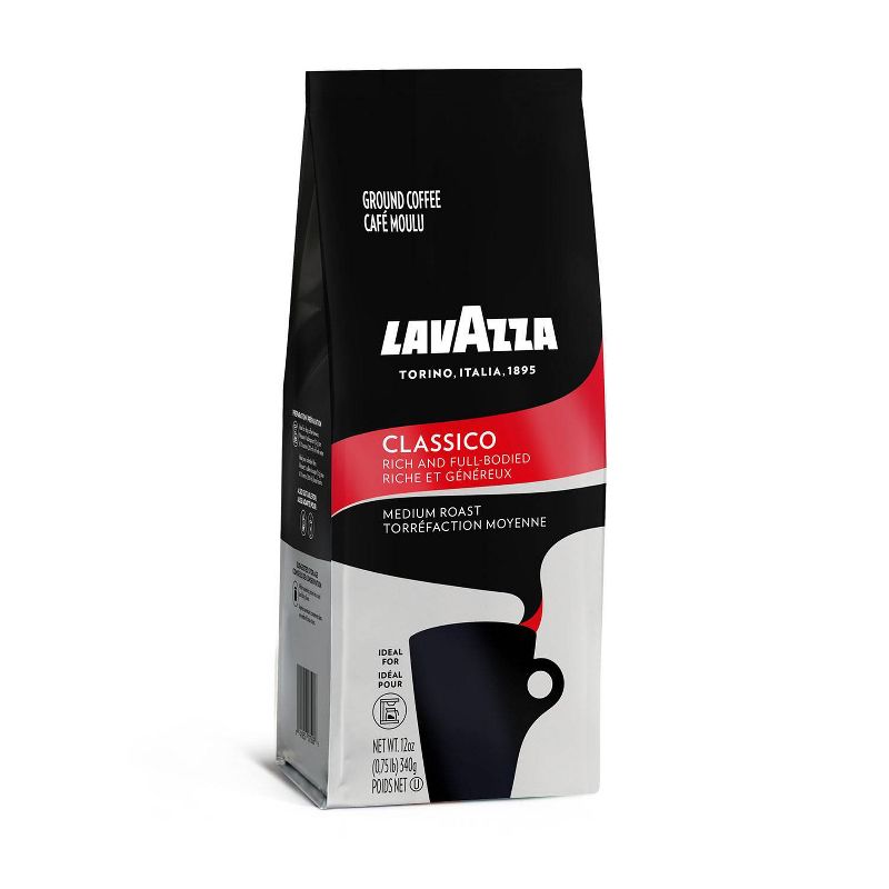 Lavazza Classico Medium Roast Ground Coffee - 12oz