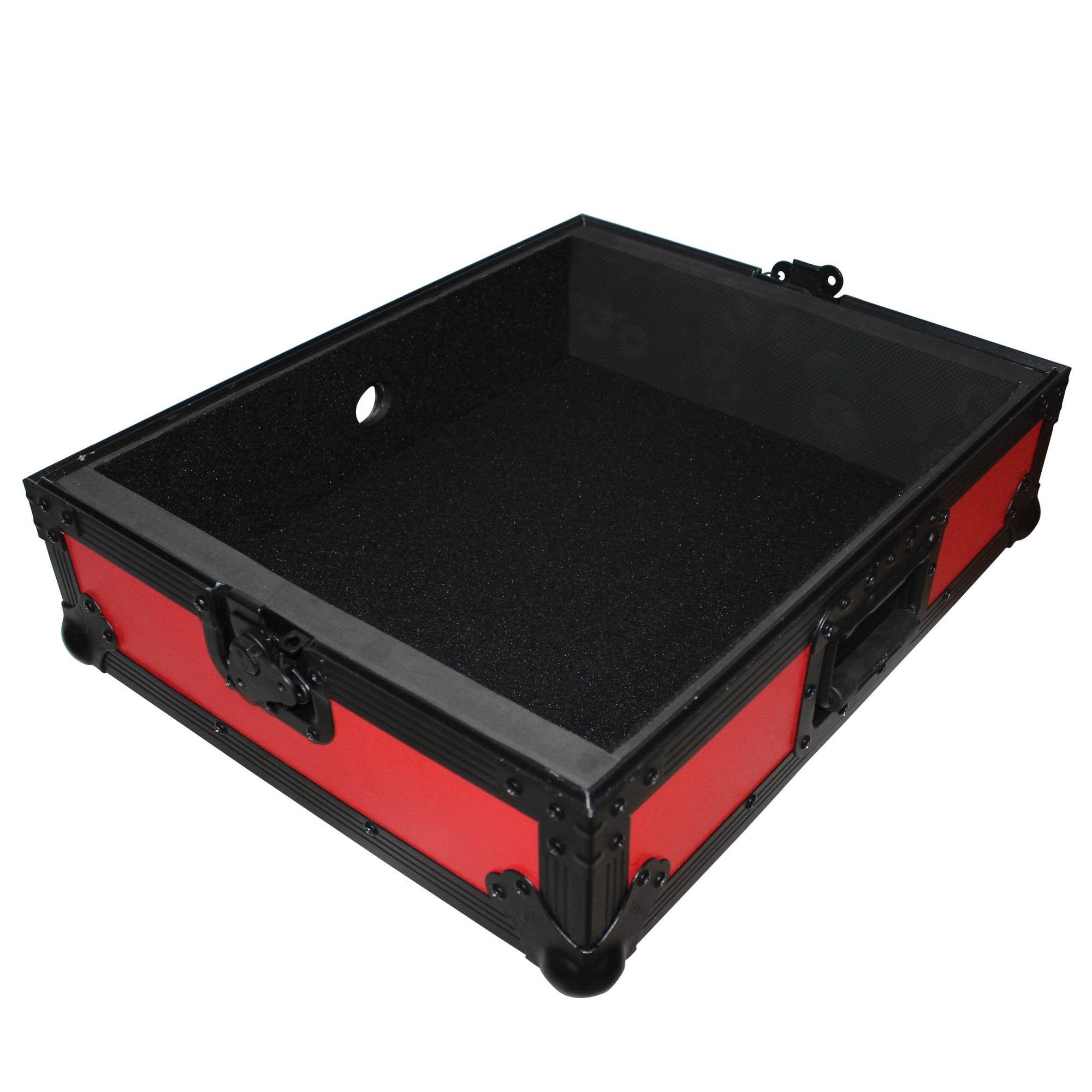 Universal Turntable Case w/ Foam Kit Red/Black