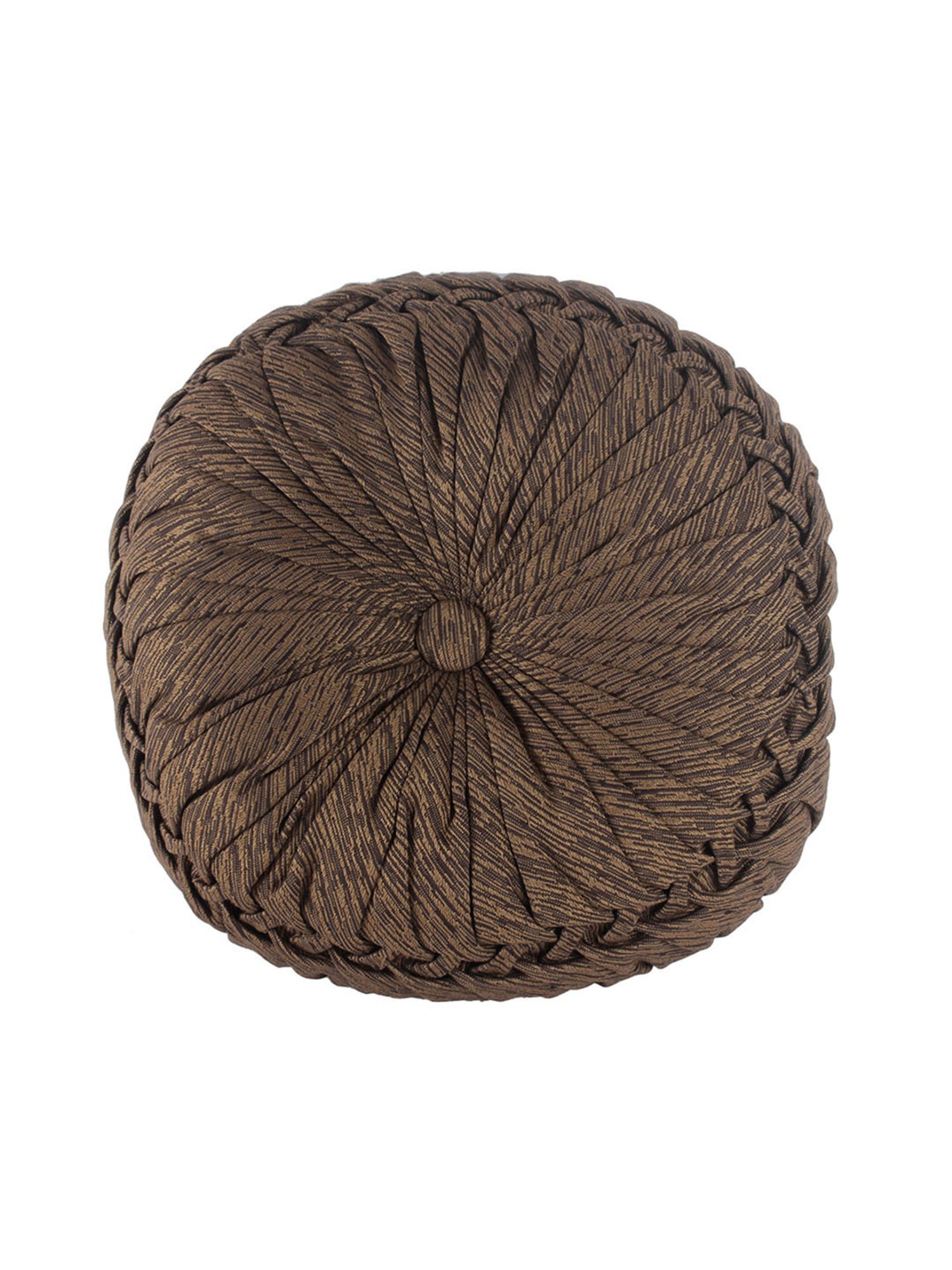 Romee Brown Cotton Textured Cushions