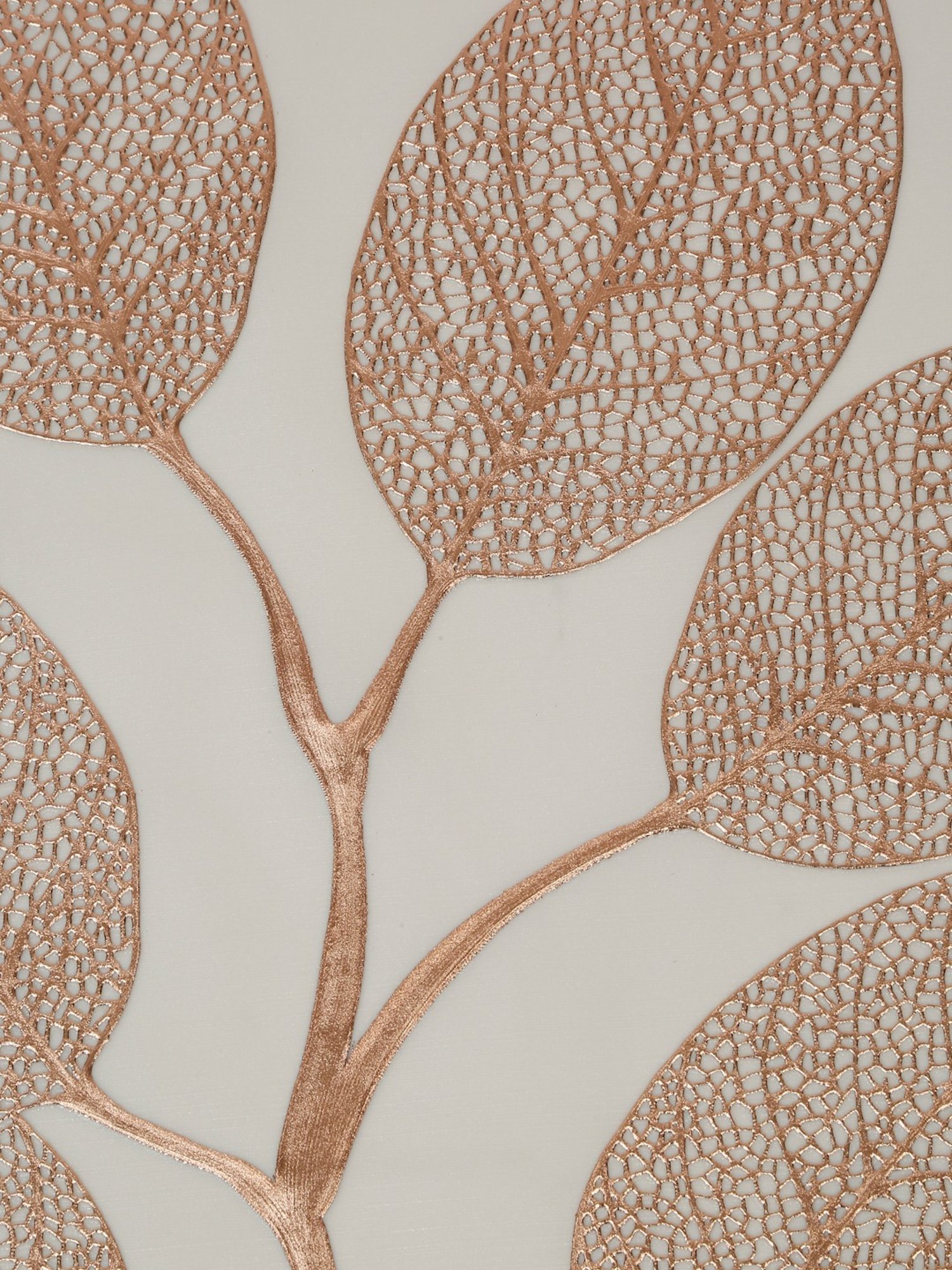 HOSTA HOMES Self Designed Printed Cream Gold PVC Table Placemat