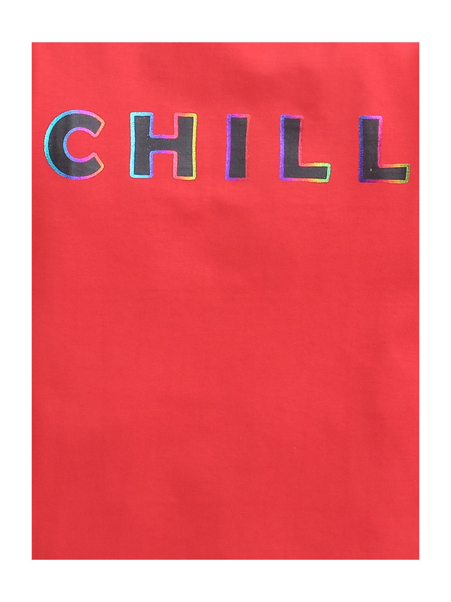 Bumzee Kids Red Graphic Print T-Shirt