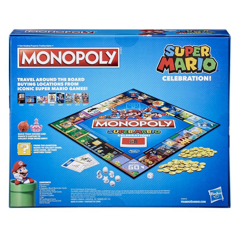 Monopoly Super Mario Celebration Edition Board Game