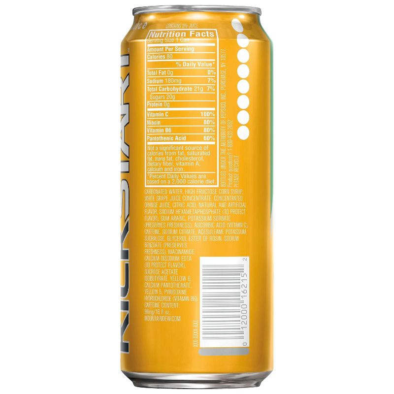 Mountain Dew Kickstart Mango Lime - 16 fl oz Can