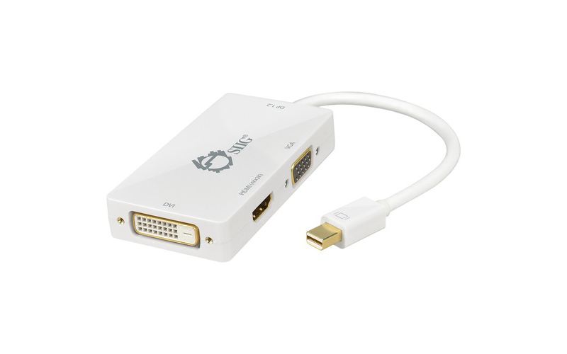 SIIG CB-DP1H11-S1 Standard Video Converter, White