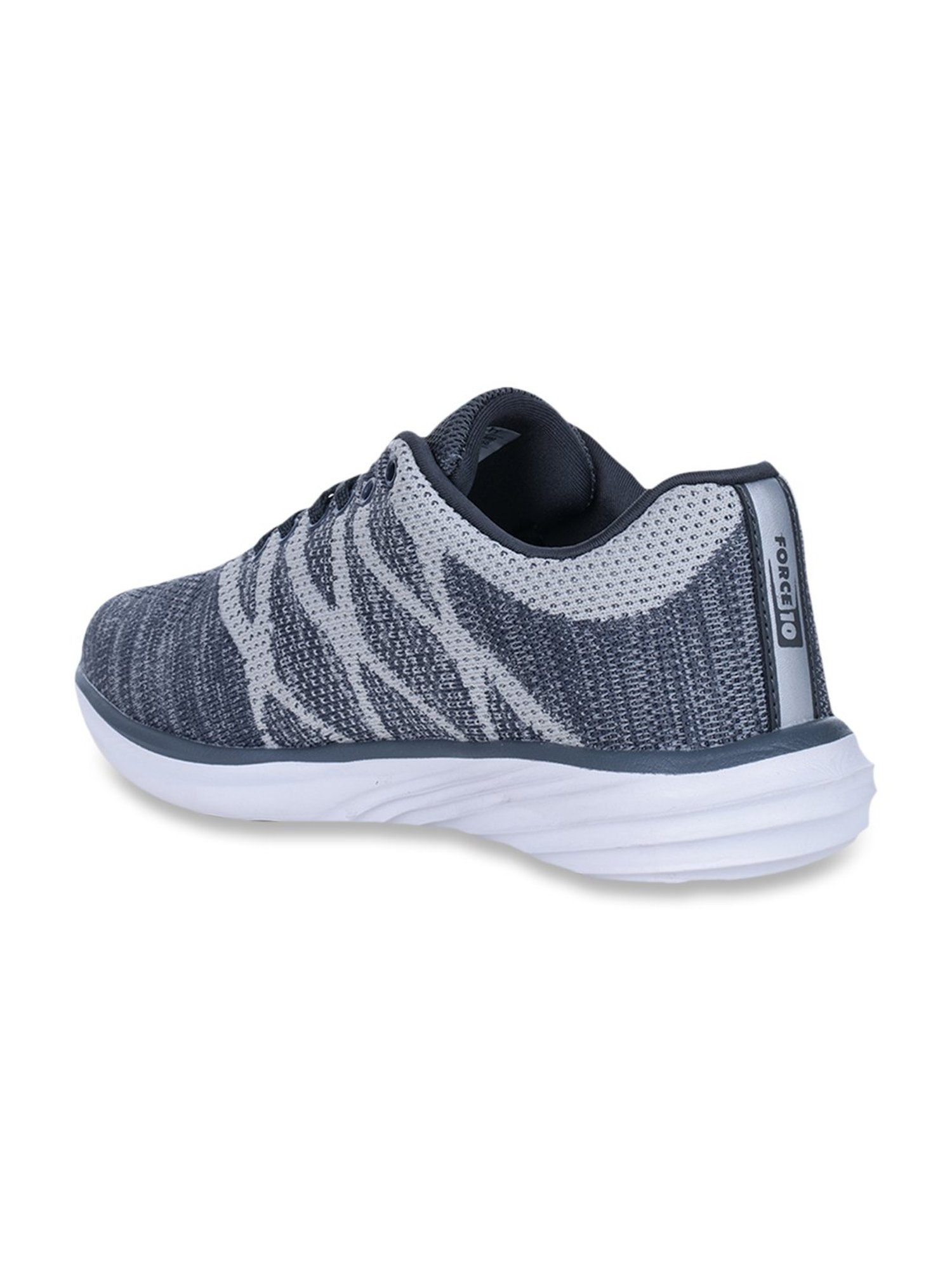 Force 10 By Liberty Men's Grey Running Shoes