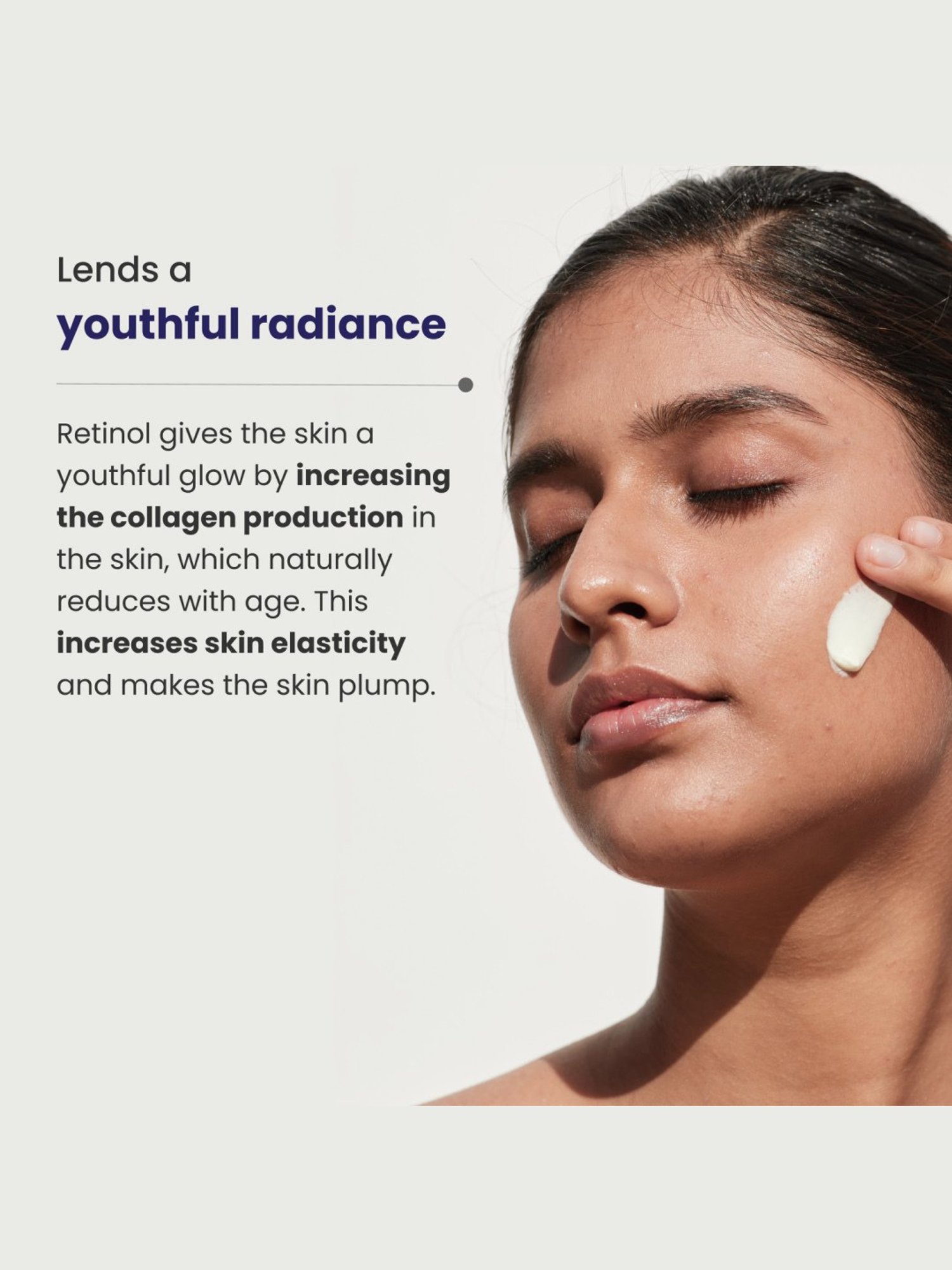 Re'equil 0.1% Retinol Night Cream for Wrinkles & Skin Tightening - 30 gm