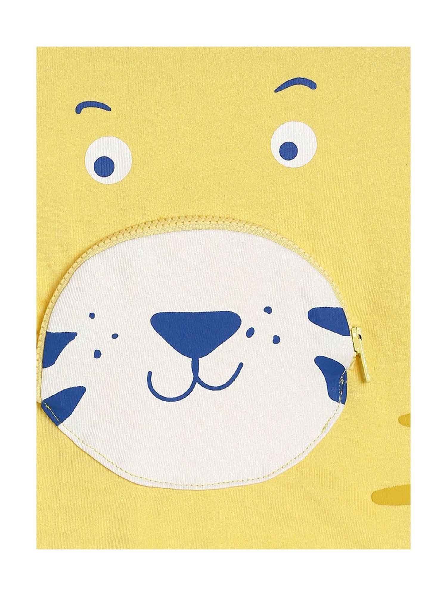 Ed-a-Mamma Baby Green Printed T-Shirt