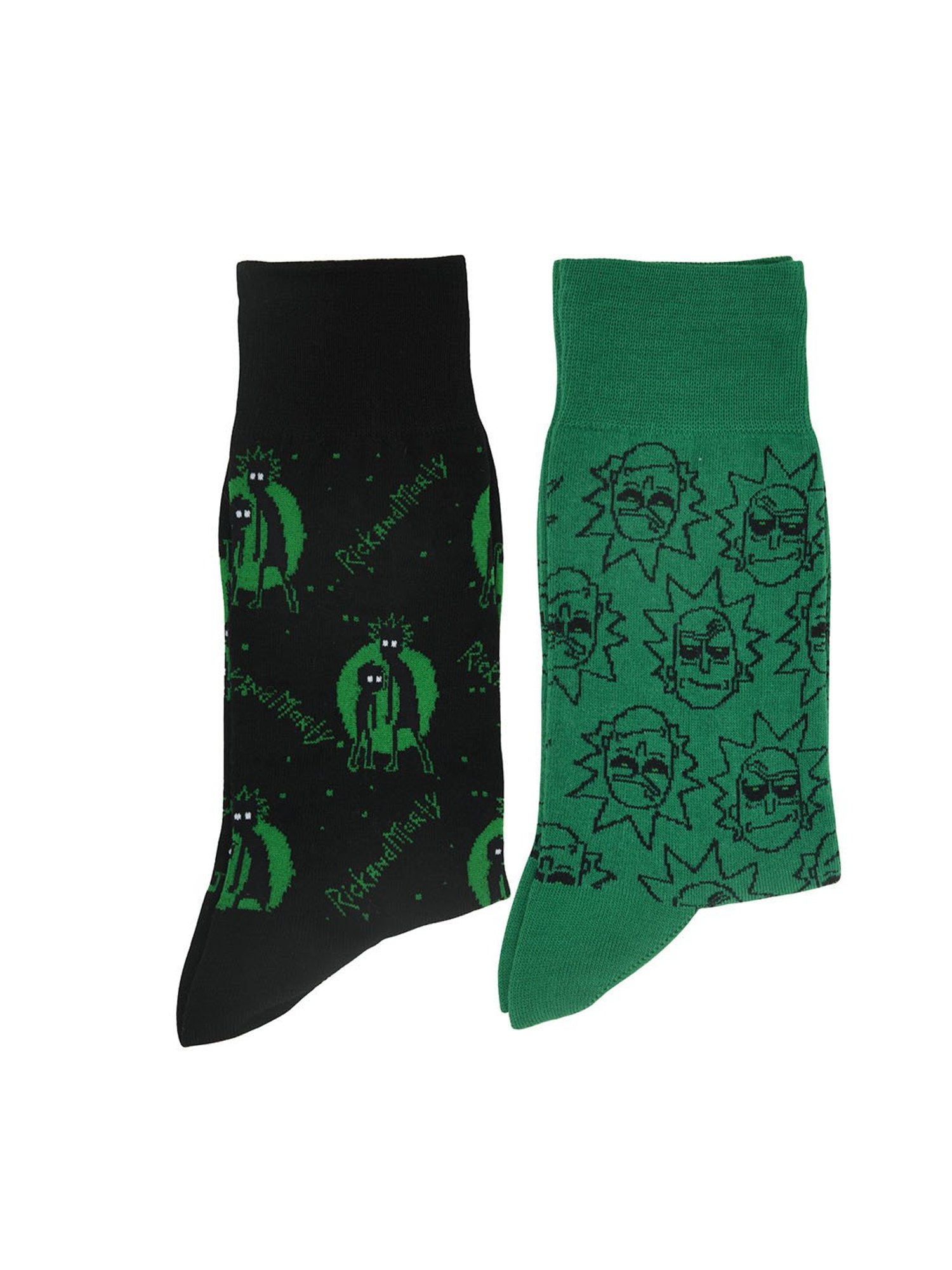 BALENZIA Multicolor Printed Socks (Pack of 2)