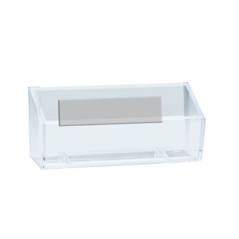 Azar 9" x 12" Acrylic Sign Holder with T-Strip Holder 10ct