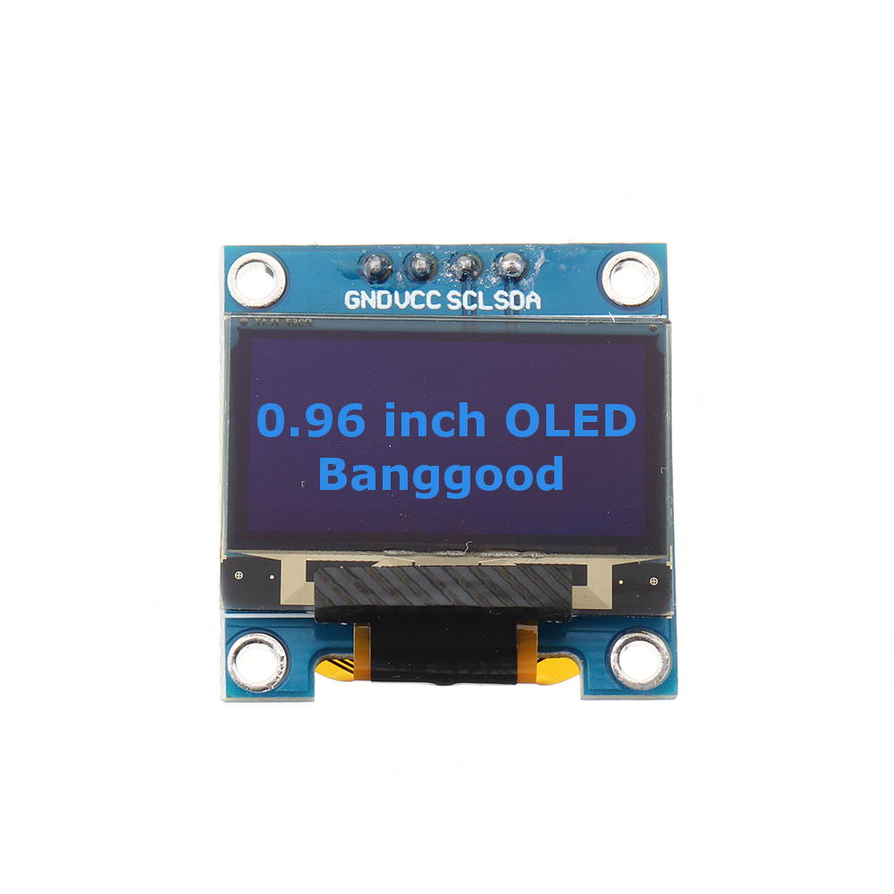 5pcs Blue 0.96 Inch OLED I2C IIC Communication Display 128*64 LCD Module for Arduino - products that work with official Arduino boards