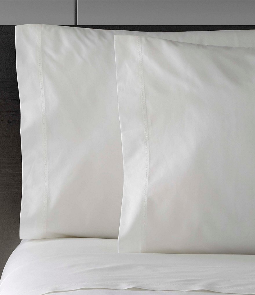 Vera Wang 400-Thread-Count Solid Cotton Percale Sheet Set