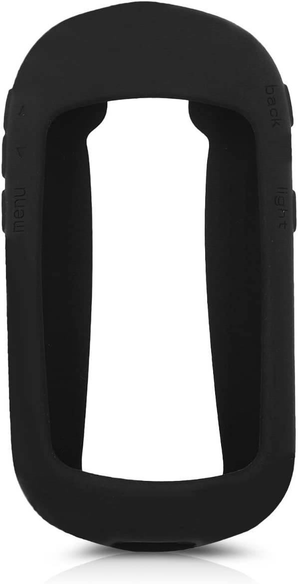 kwmobile Case Compatible with Garmin eTrex 10/20/30/201x/209x/309x - GPS Handset Navigation System Soft Silicone Skin Protective Cover - Black