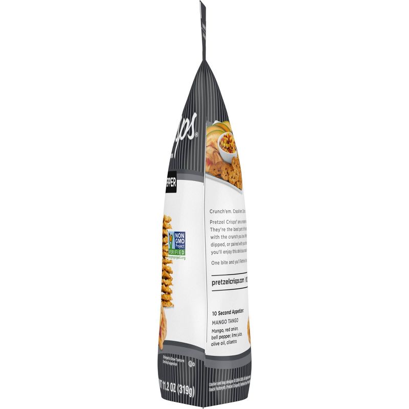 Snack Factory Pretzel Crisps Salt & Pepper - 11.25oz