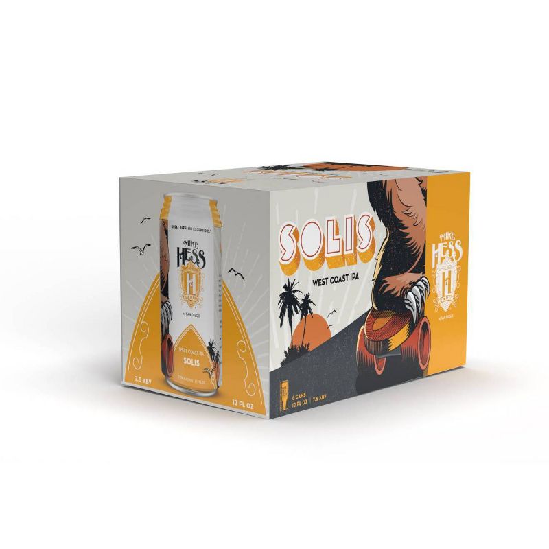 Mike Hess Solis IPA Beer - 6pk/12 fl oz Cans