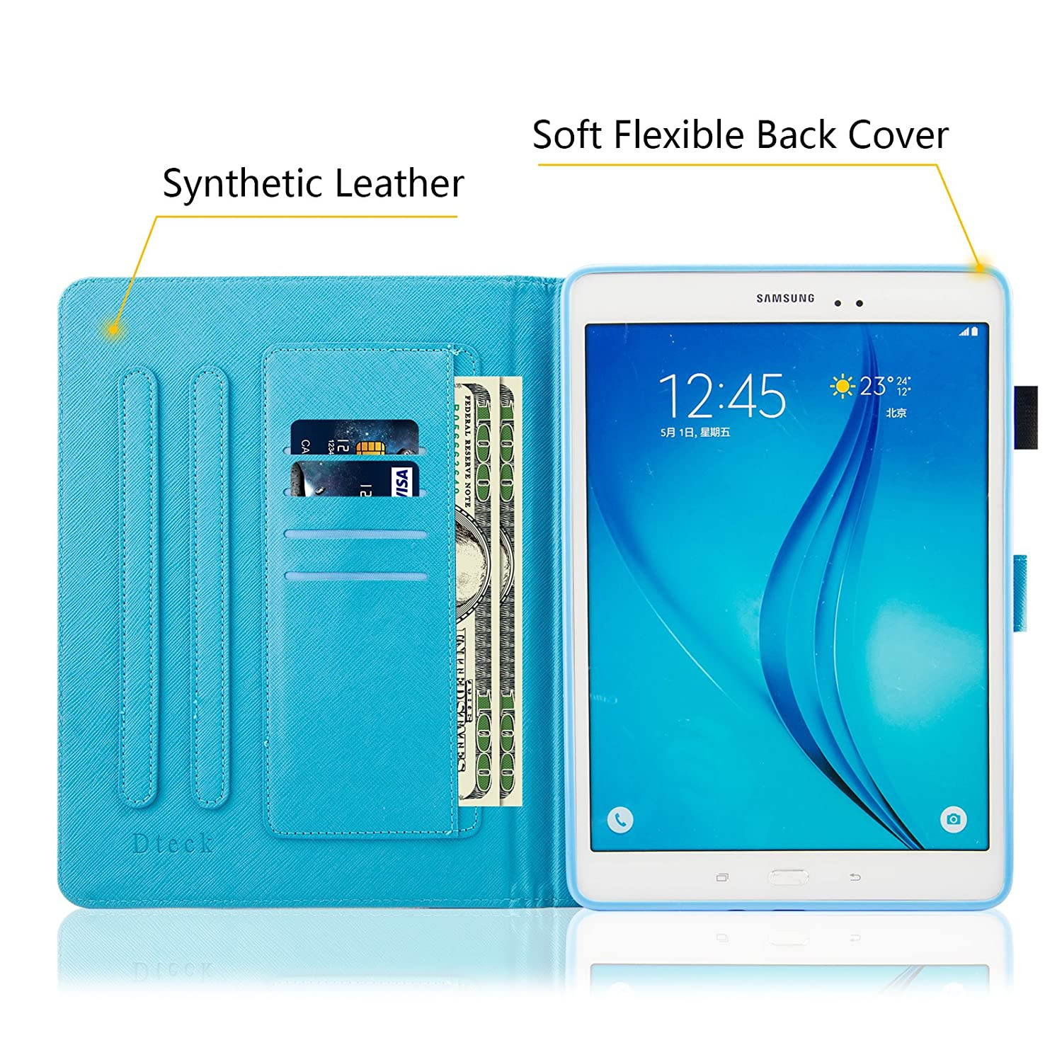 Targus Universal Foliostand Tablet Case for 7-8 Inch Screen, Pink (THD45504US)