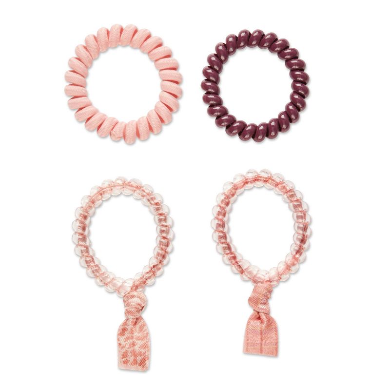 scunci Spirals - Medium - 4pk