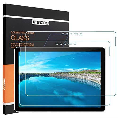 [2 Pack] MEGOO Surface Go Screen Protector [Tempered Glass] [Lifttime Warranty] [Easy Installation] [Bubble Free] [Anti-Scratch], Screen Protector for Microsoft Surface Go (10 Inch, 2018)