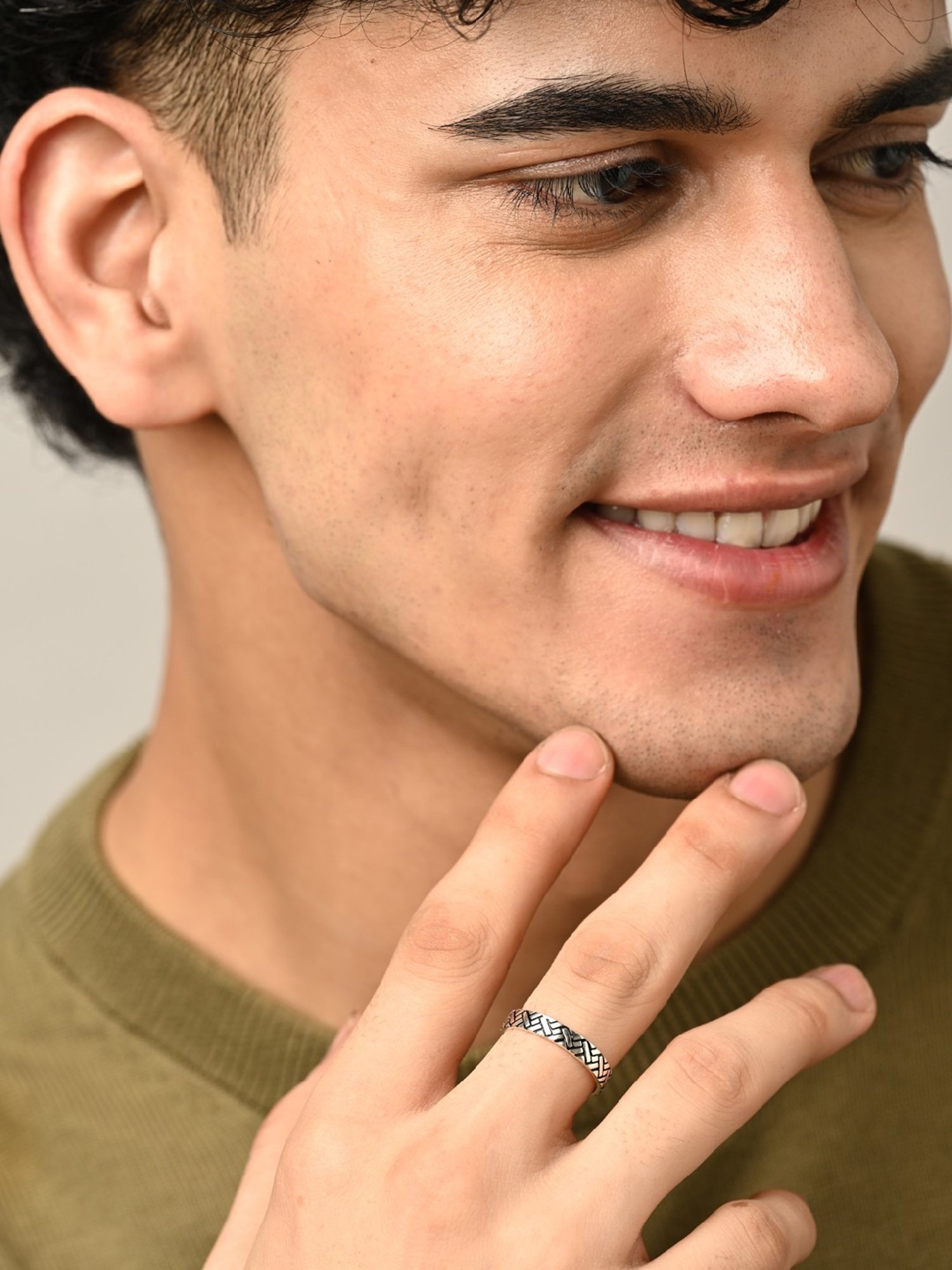 GIVA 925 Silver Pearly Bloom Ring for Women & Girls