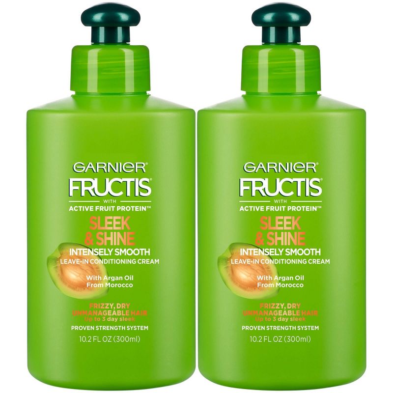 Garnier Fructis Active Fruit Protein Sleek & Shine Hair Treatment Set - 10.2 fl oz