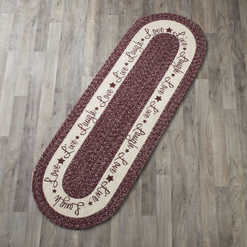 2'2"x8' Runner Swirl Loomed Rug Ivory/Black - Safavieh