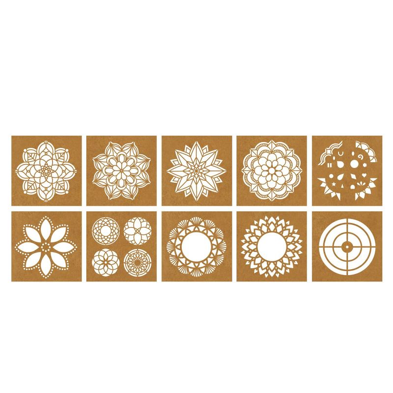 Faber-Castell Mixed Media Stencils - Mandala