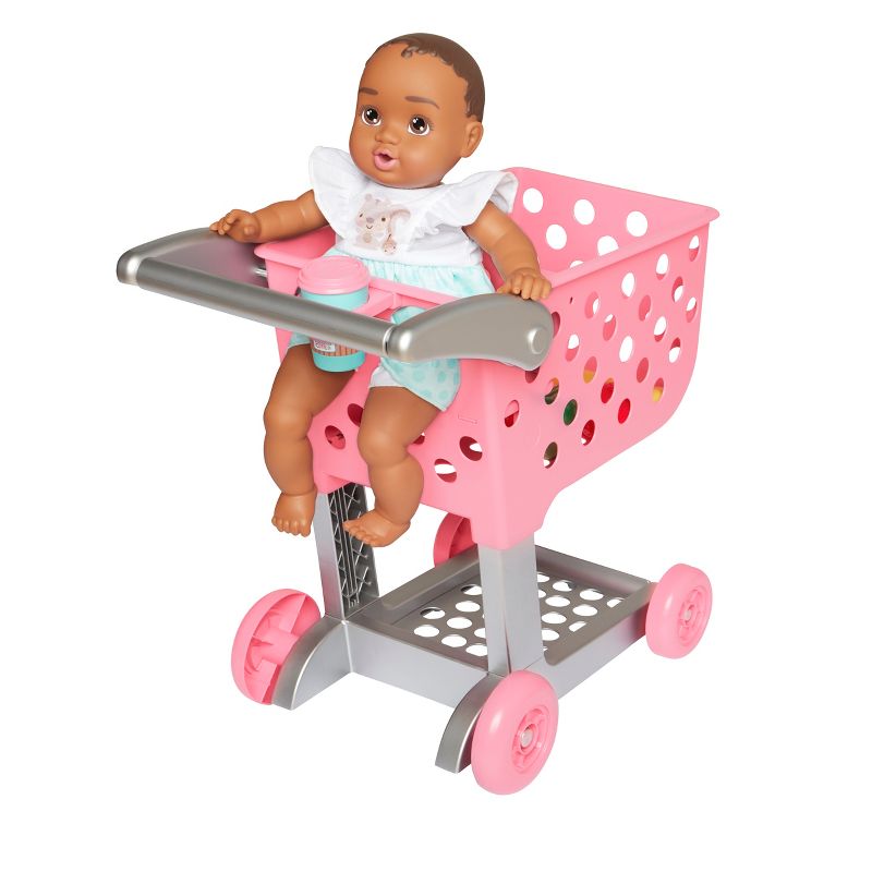 Perfectly Cute Shop and Go Grocery Cart with Accessories