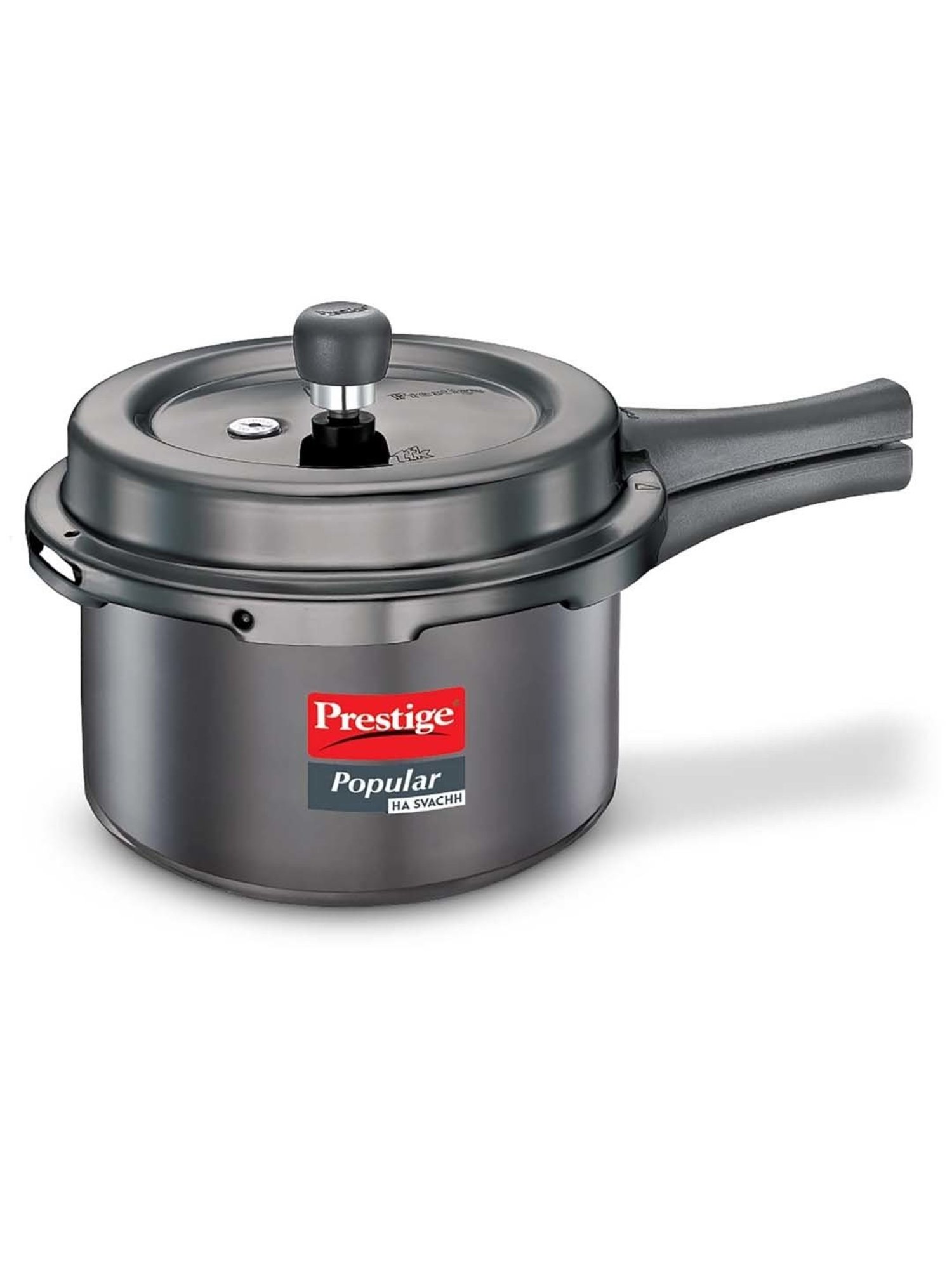 Prestige Black Hard Anodised Popular Svachh Pressure Cooker (3 L)