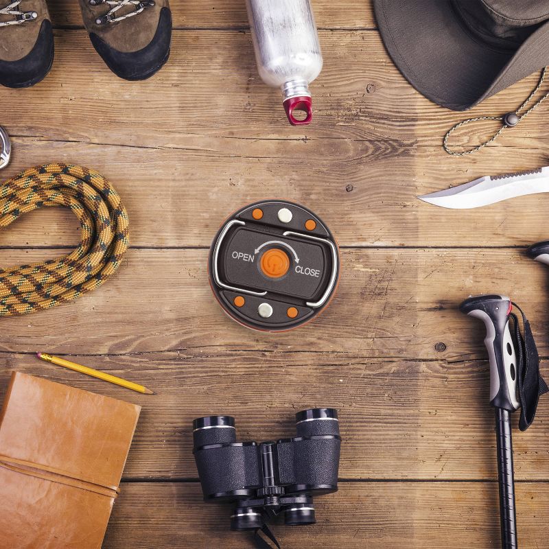 Wagan Brite-Nite Pop-Up LED Lantern - Gray