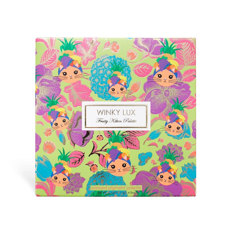 Winky Lux Kitten Pressed Pigment Palette - Fruity - 0.53 oz