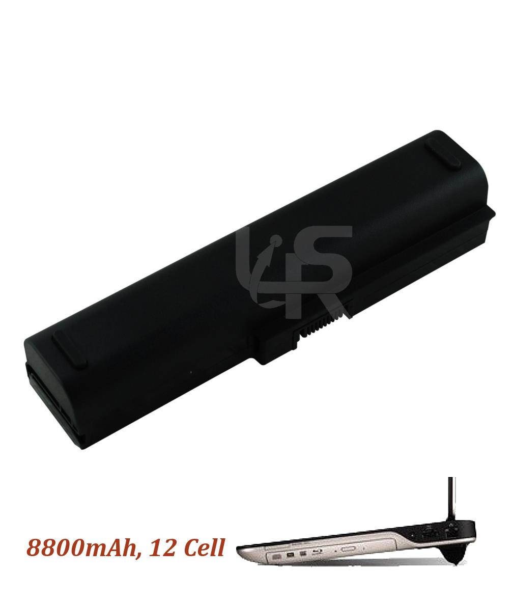 Laptop Battery Toshiba Satellite P775-S7100 P775-S7148 P775-S7160 P775-S7164 P775-S7215 P775-S7232 P775-S7234 (Loreso Replacement Part) - 4400mAh, 6 Cell