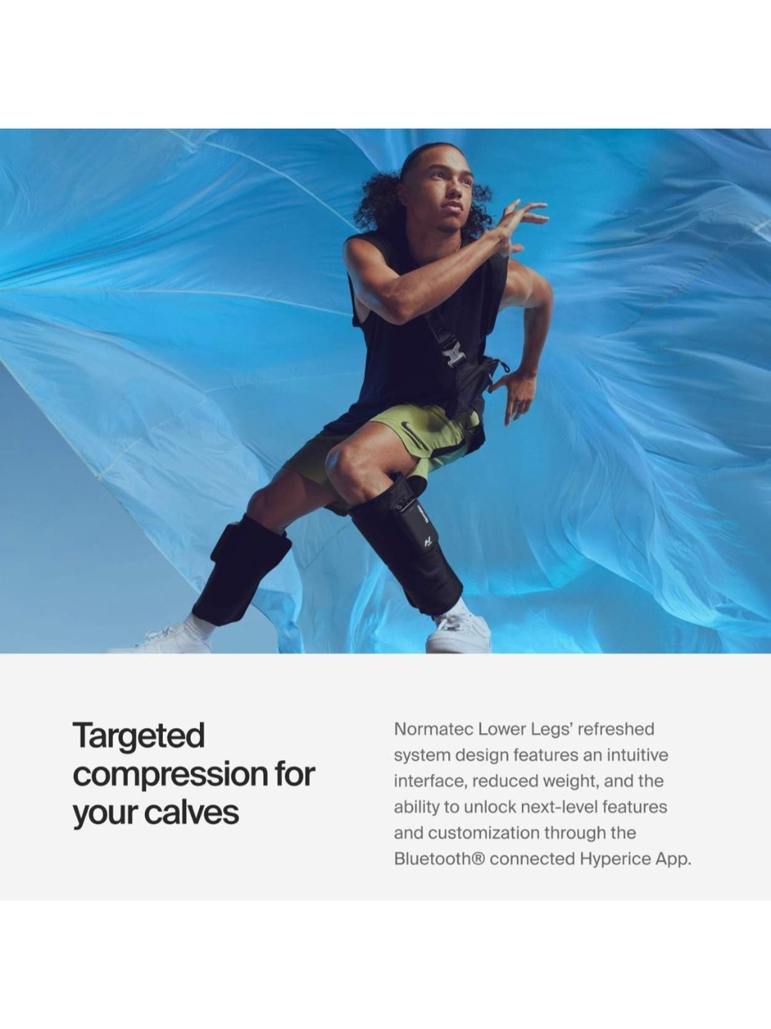 Hyperice Normatec Go, Portable Leg/Calf Portable Massager