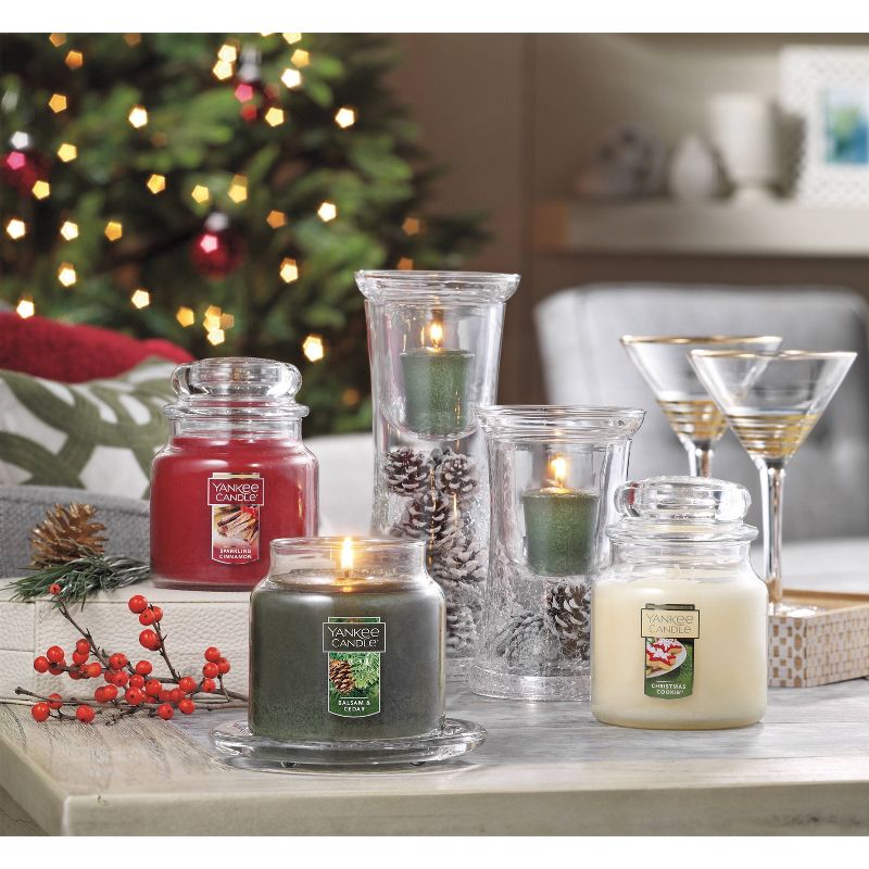 12.5oz Glass Jar Balsam and Cedar Candle - Yankee Candle