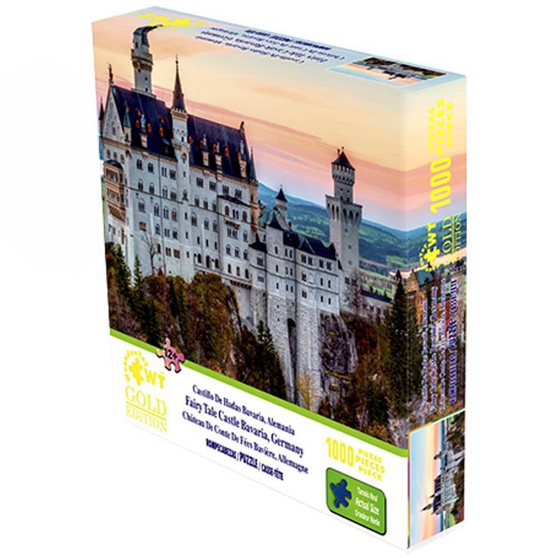 Wuundentoy Gold Edition: Fairy Tale Castle Bavaria Germany Jigsaw Puzzle - 1000pc