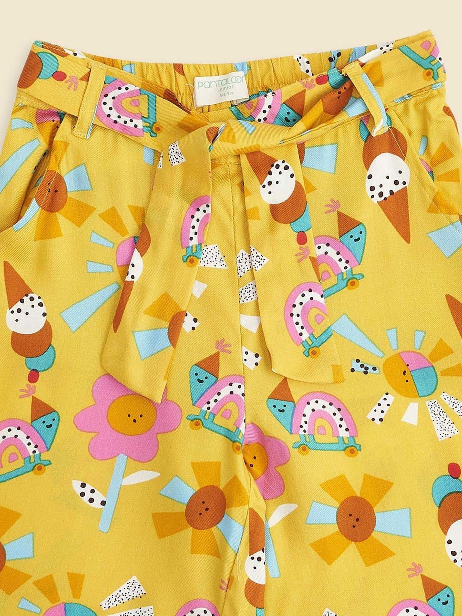 Jockey Kids White & Black Cotton Striped Leggings