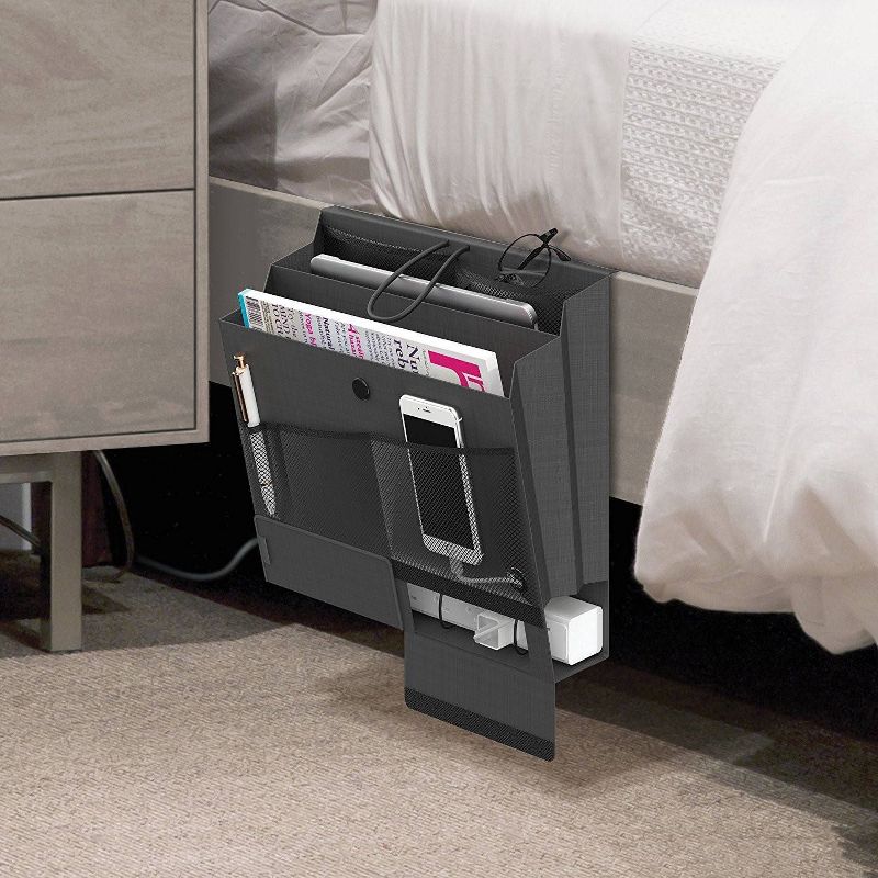 Mindfull Products Bedside Caddy Gray