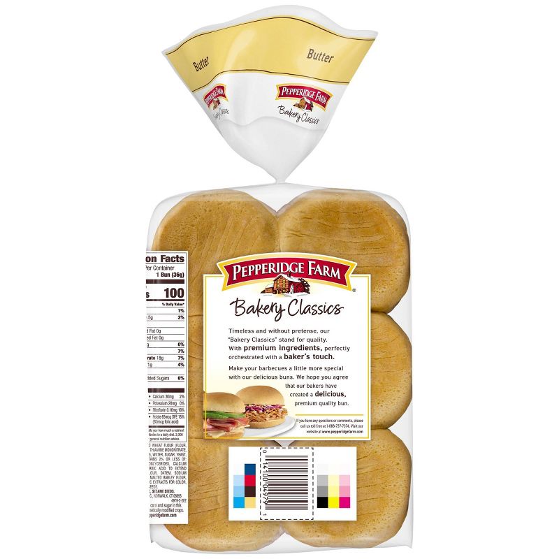 Pepperidge Farm Butter Slider Buns - 15oz/12ct