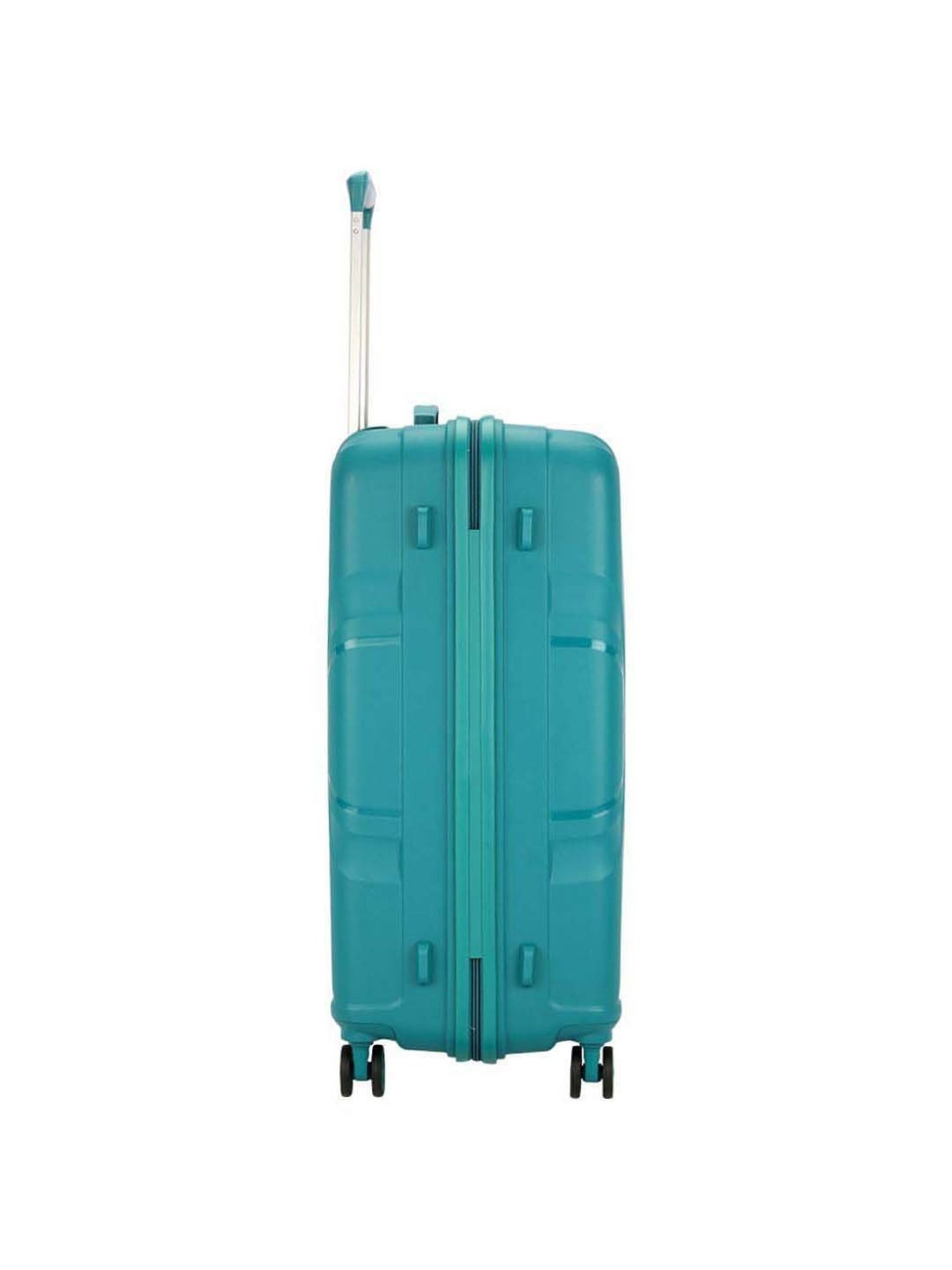 American Tourister Green Textured Hard Medium Trolley Bag - 48 cm