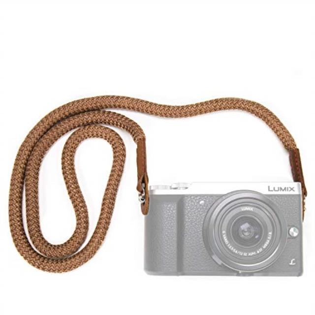 megagear mg943 cotton strap comfort padding, security for all cameras medium75cm/29inc, brown