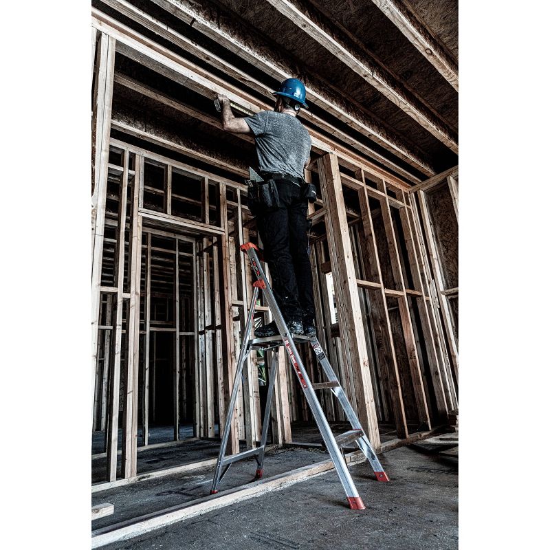 Little Giant Ladder Systems 5' ANSI Type IA 300lb Aluminum Stepladder Gray