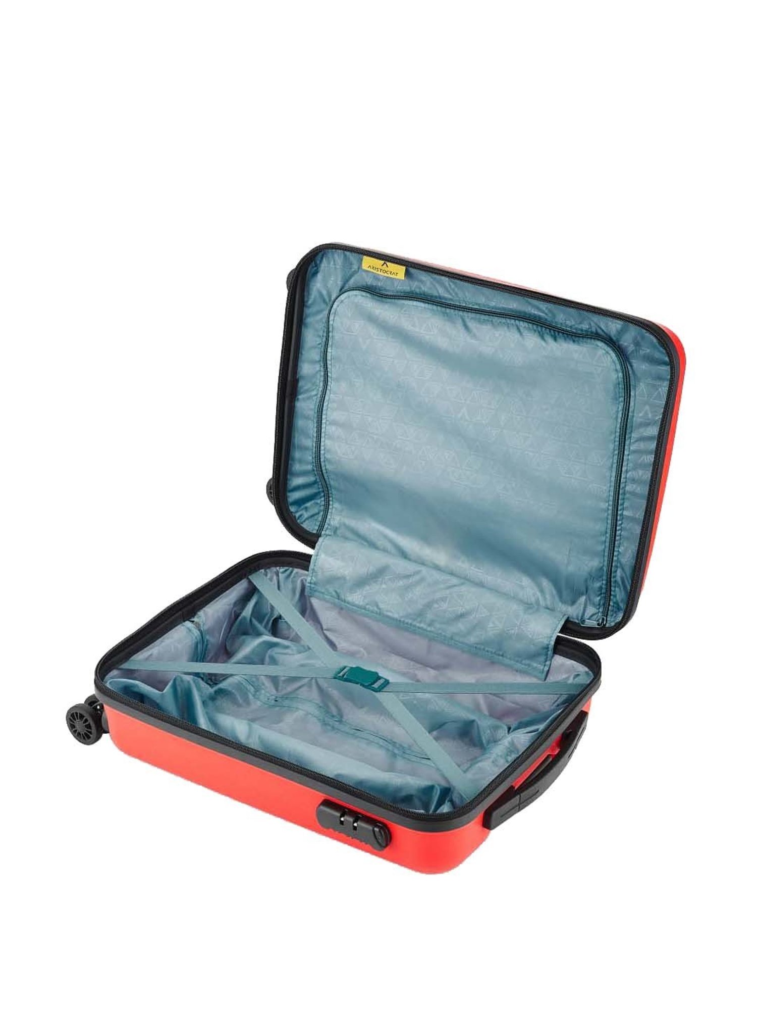 Aristocrat Red Small Hard Cabin Trolley - 39 cm